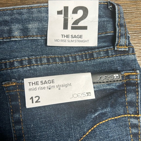 NWT 49.00 Joes jeans Sage slim straight jeans size 12 girls - Picture 8 of 10